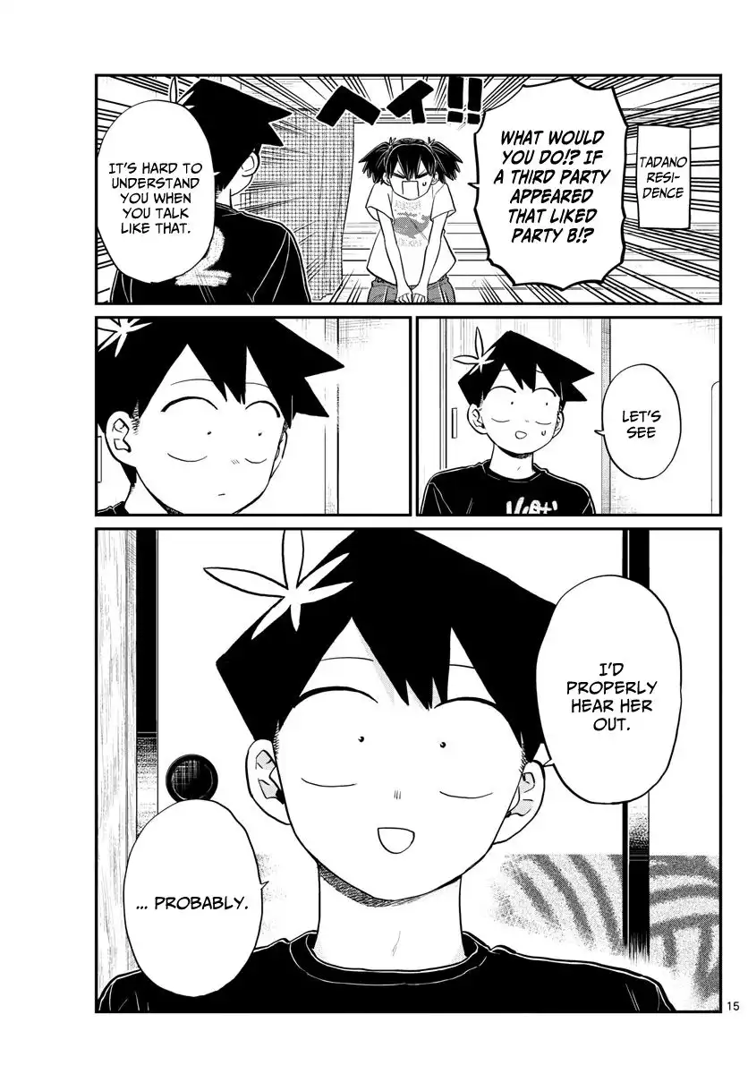 Komi-san wa Komyushou Desu Chapter 195 15